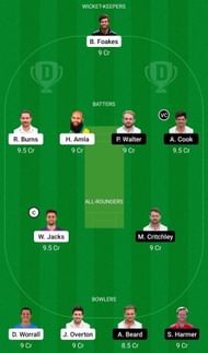 Dream11 Team for Surrey vs Essex - County Championship 2022.